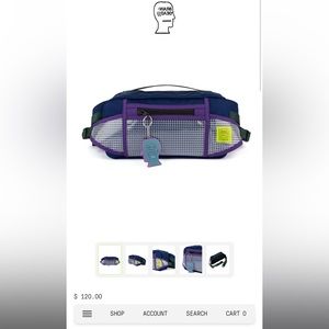 Brain Dead Rush Hour Fanny Pack/ New w Tags